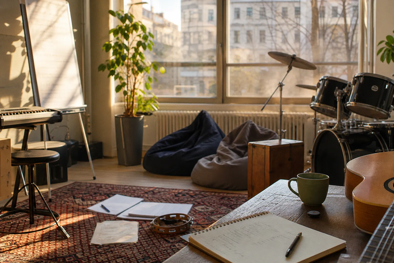 BandJAM im BGM: Kann gemeinsames Songwriting die psychische Gesundheit fördern?