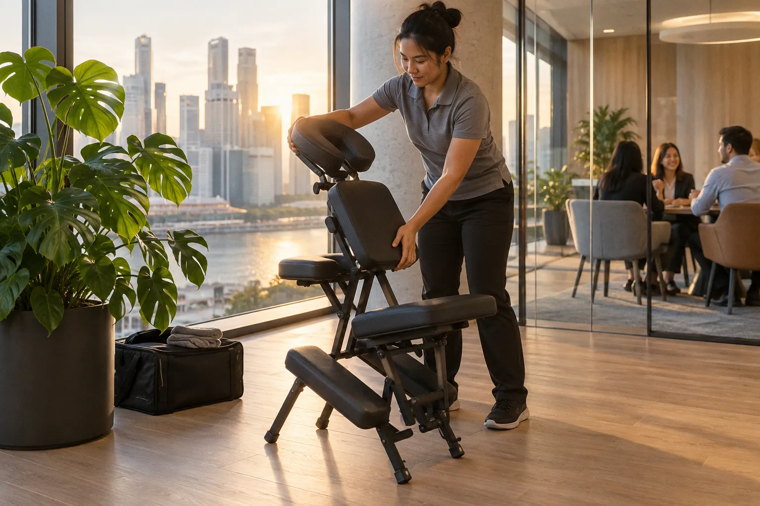 Betriebliches Gesundheitszentrum: Neue Anlaufstelle für Physiotherapie und Beratung im CBD