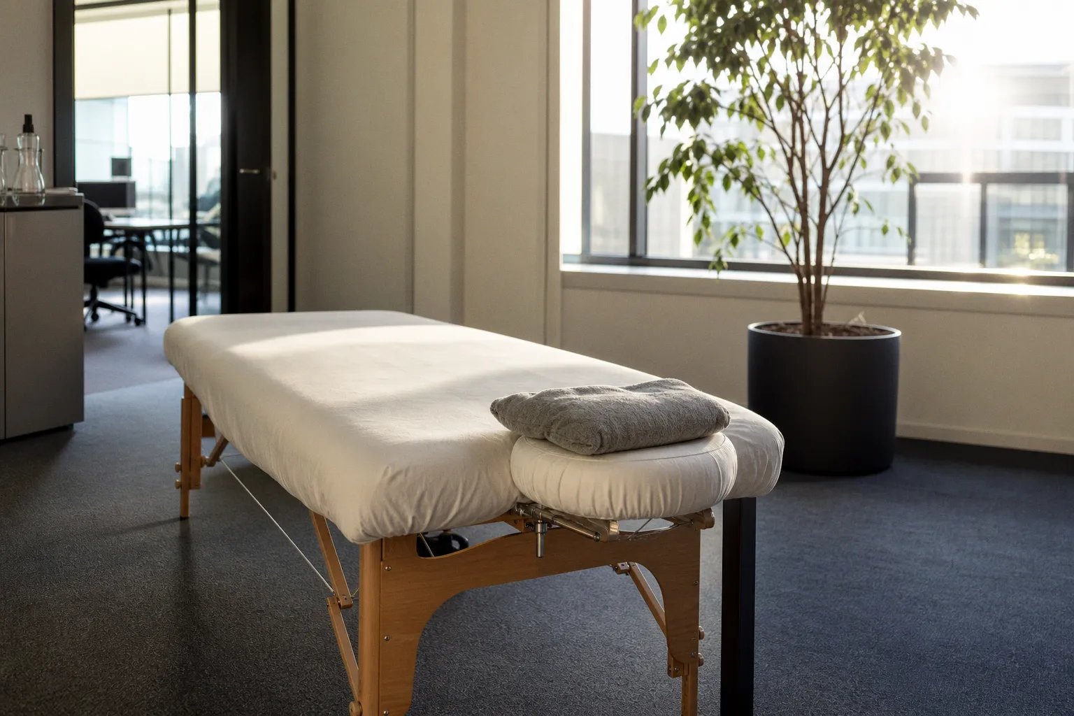 Cranio-Sacral-Therapie: Stressabbau bei Büroangestellten im Praxistest