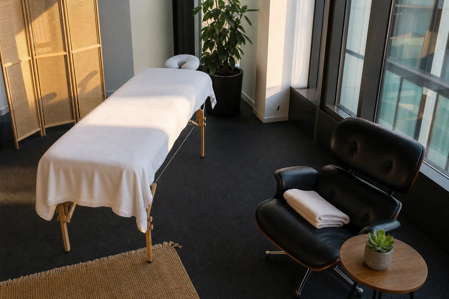 Event-Massage im Vergleich: Lounge oder Einzelkabine?