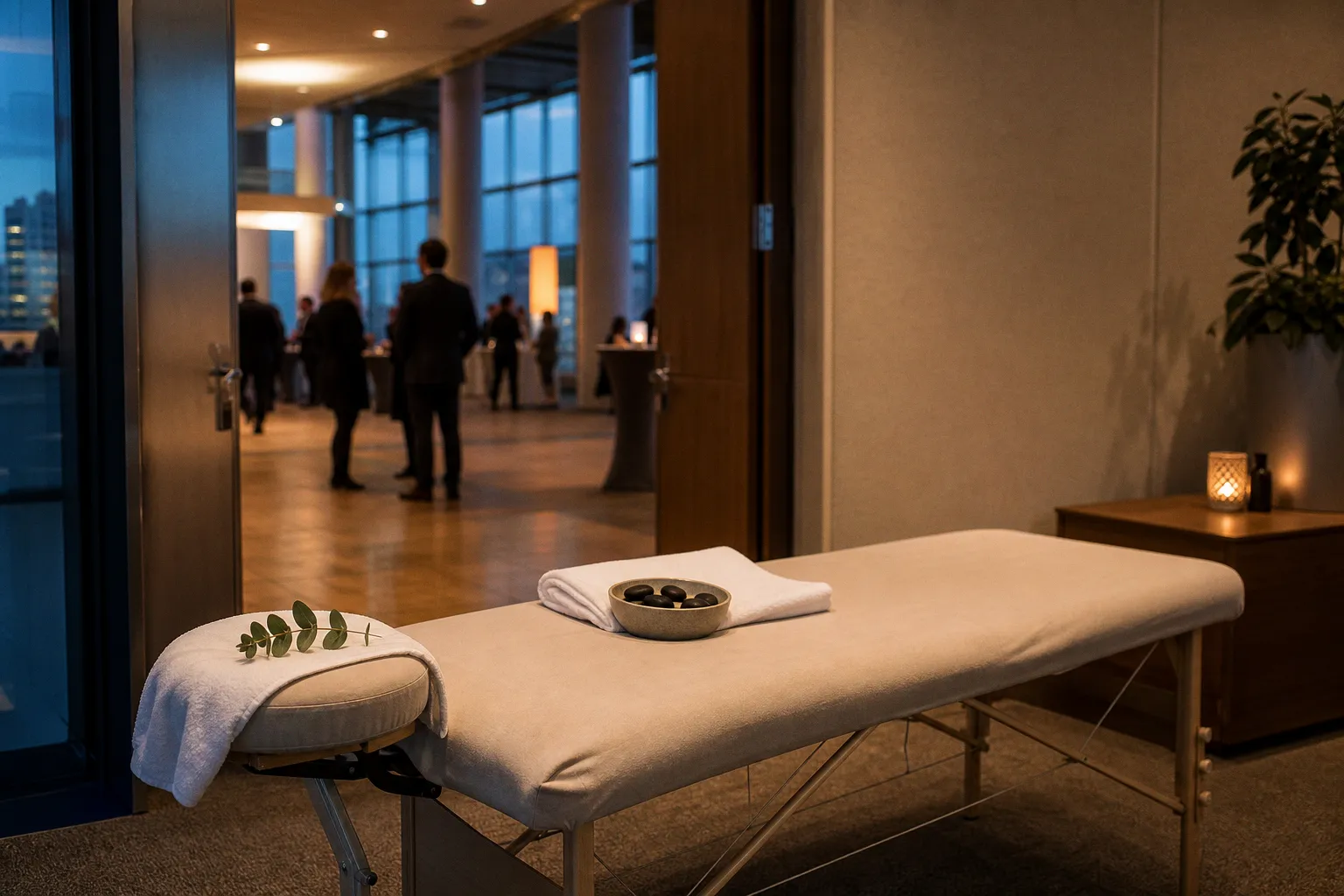 Express-Massage oder Premium-Wellness für Ihr Event?