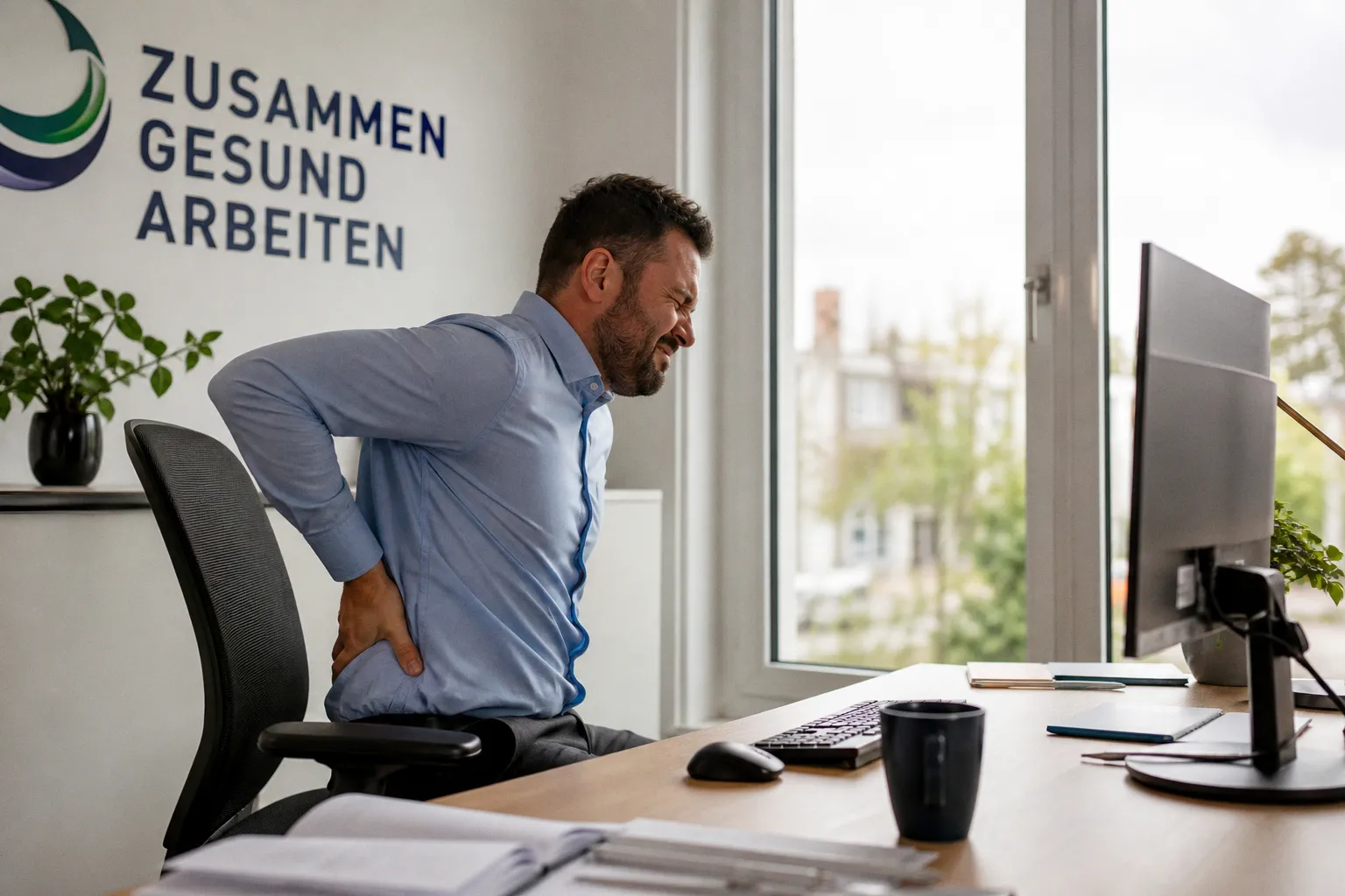 Krankenstand in Rheinland-Pfalz: Rückenleiden und psychische Belastungen als Hauptursachen