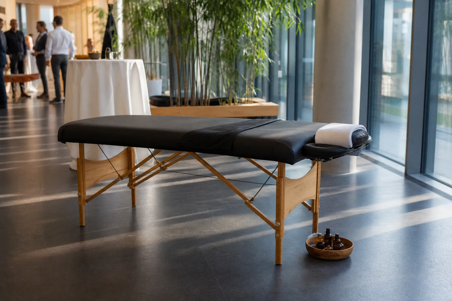 Mobile Massage auf Events: Kriterien gegen Fehlplanungen