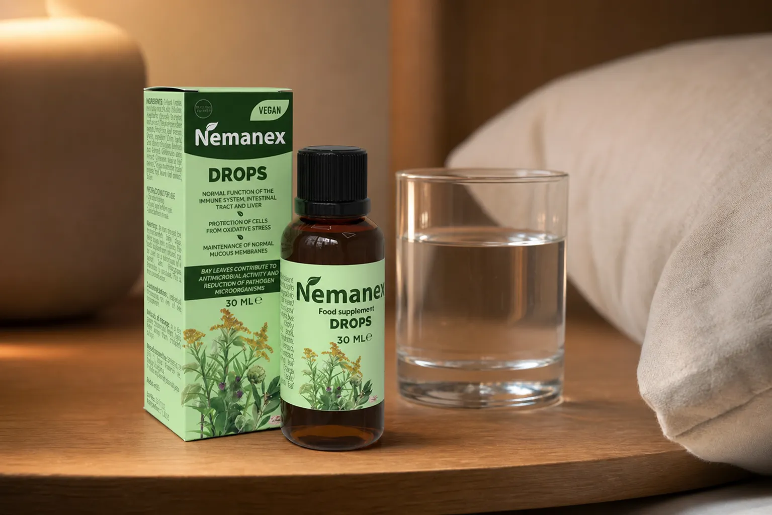 NEMANEX — Verpackung im Alltag