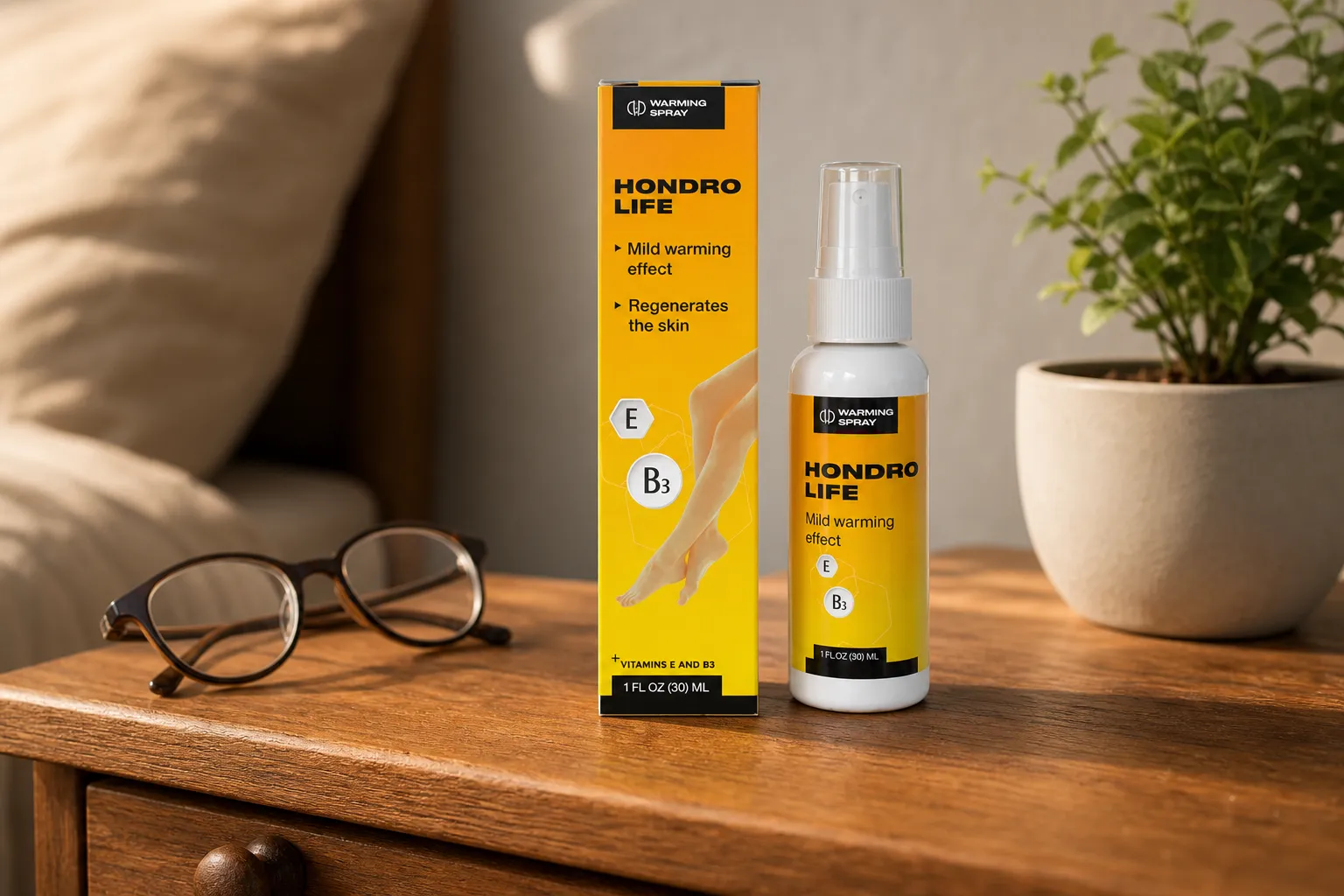 Hondrolife — Verpackung im Alltag