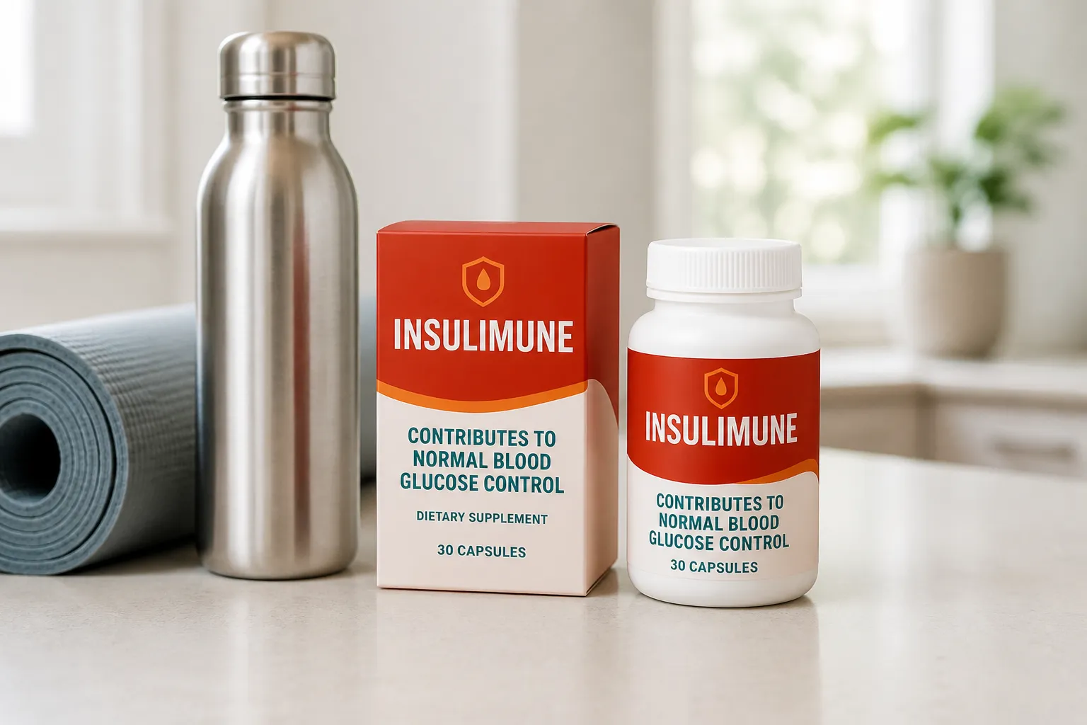 Insulimune + — Verpackung im Alltag