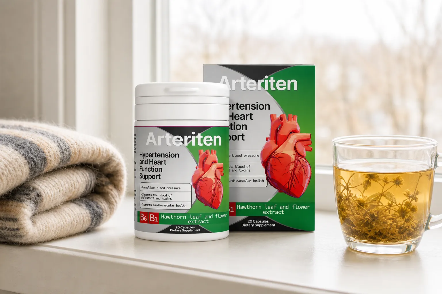 Arteriten — Verpackung im Alltag