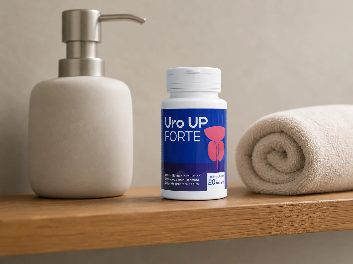 Uro Up Forte — Verpackung im Alltag
