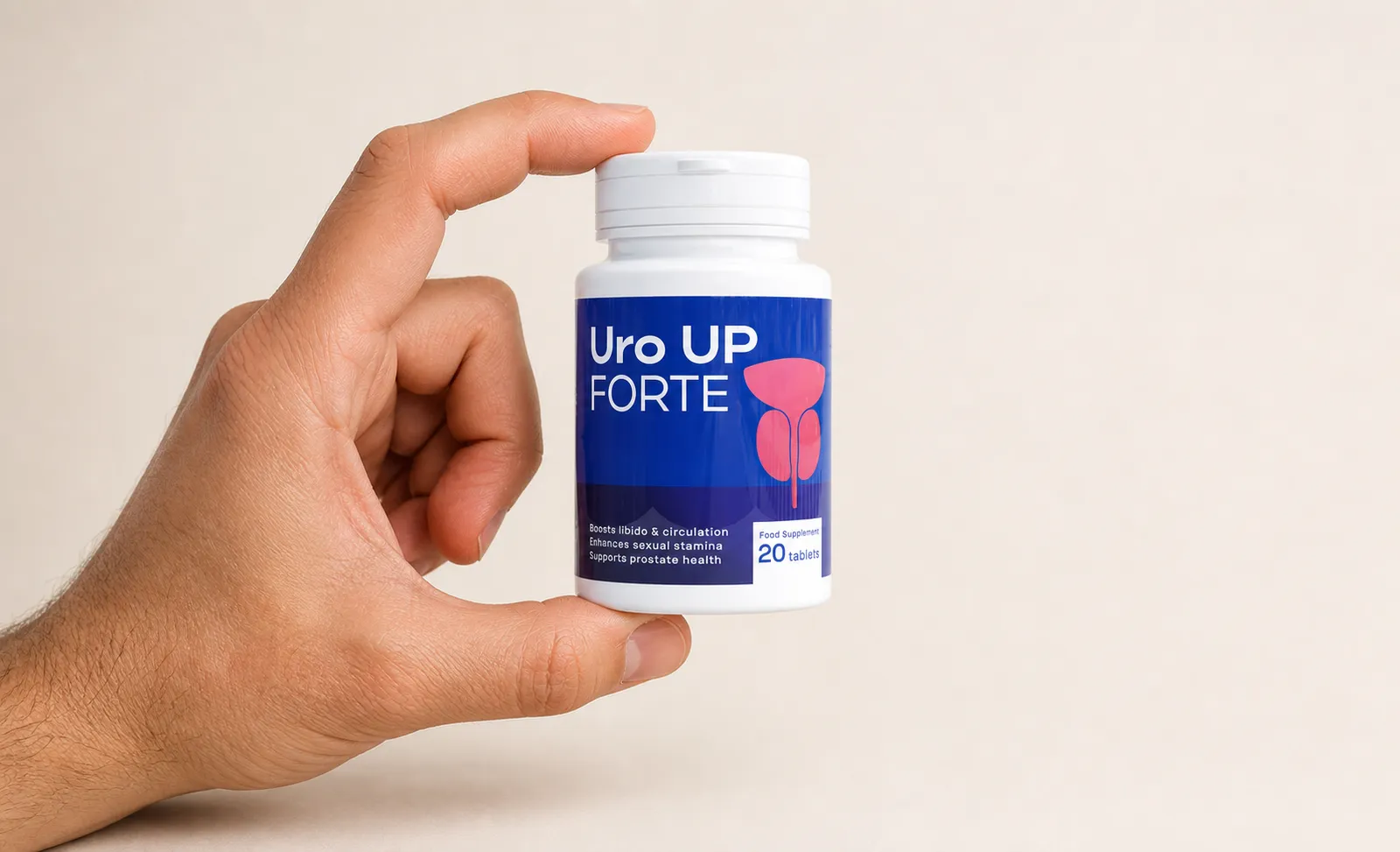 Uro Up Forte — Verpackung in der Hand
