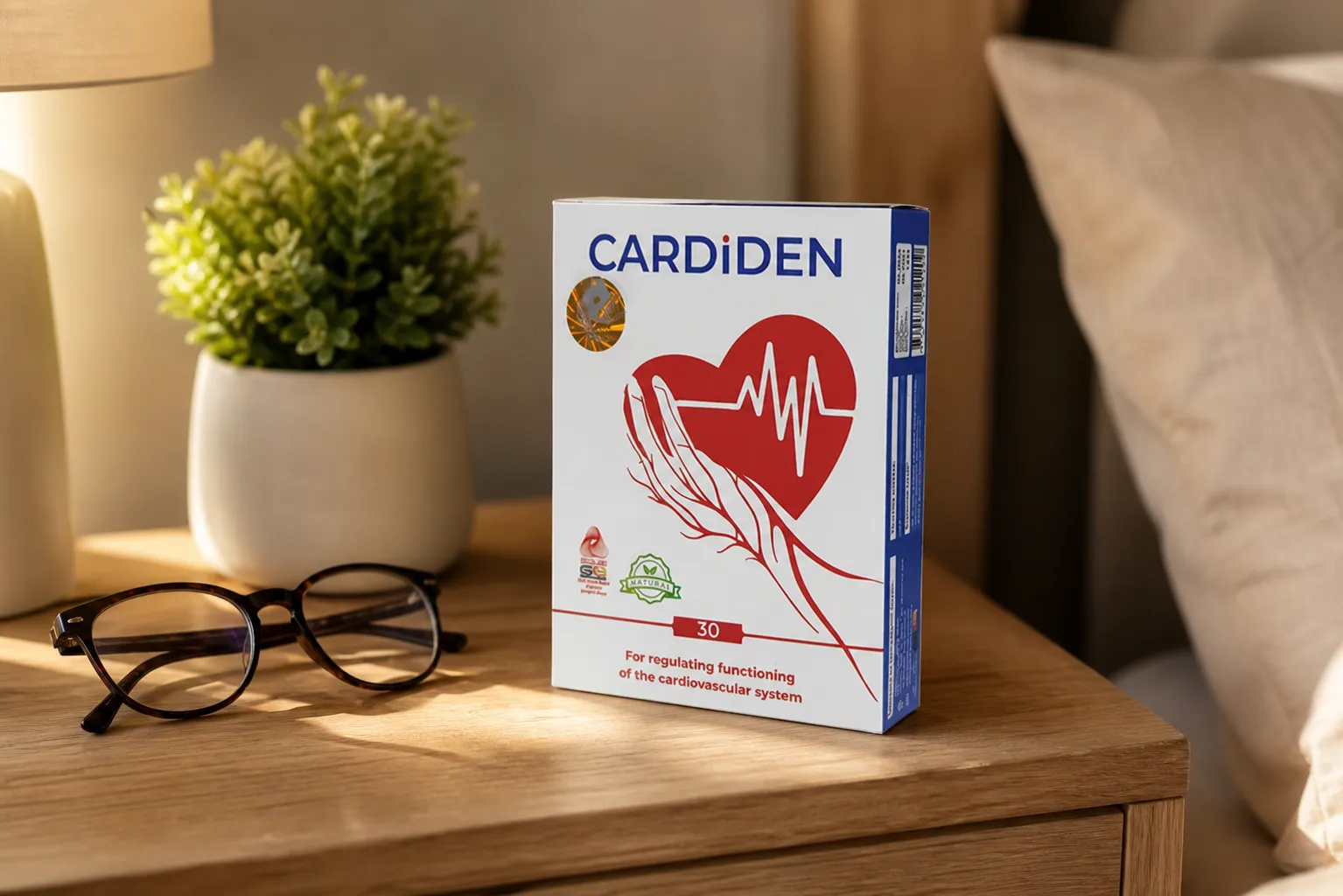 Cardiden — Verpackung im Alltag
