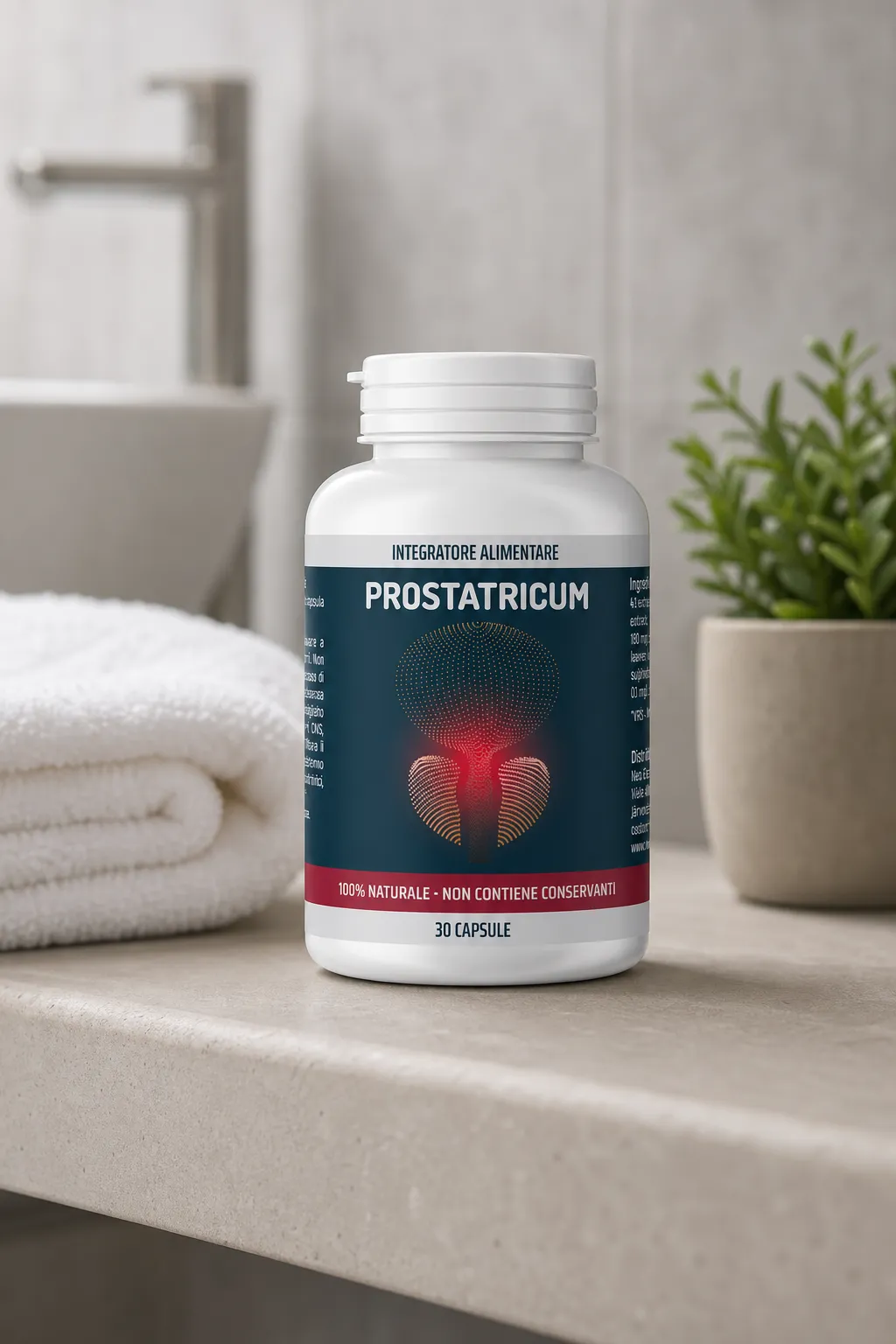 Prostatricum — Verpackung im Alltag