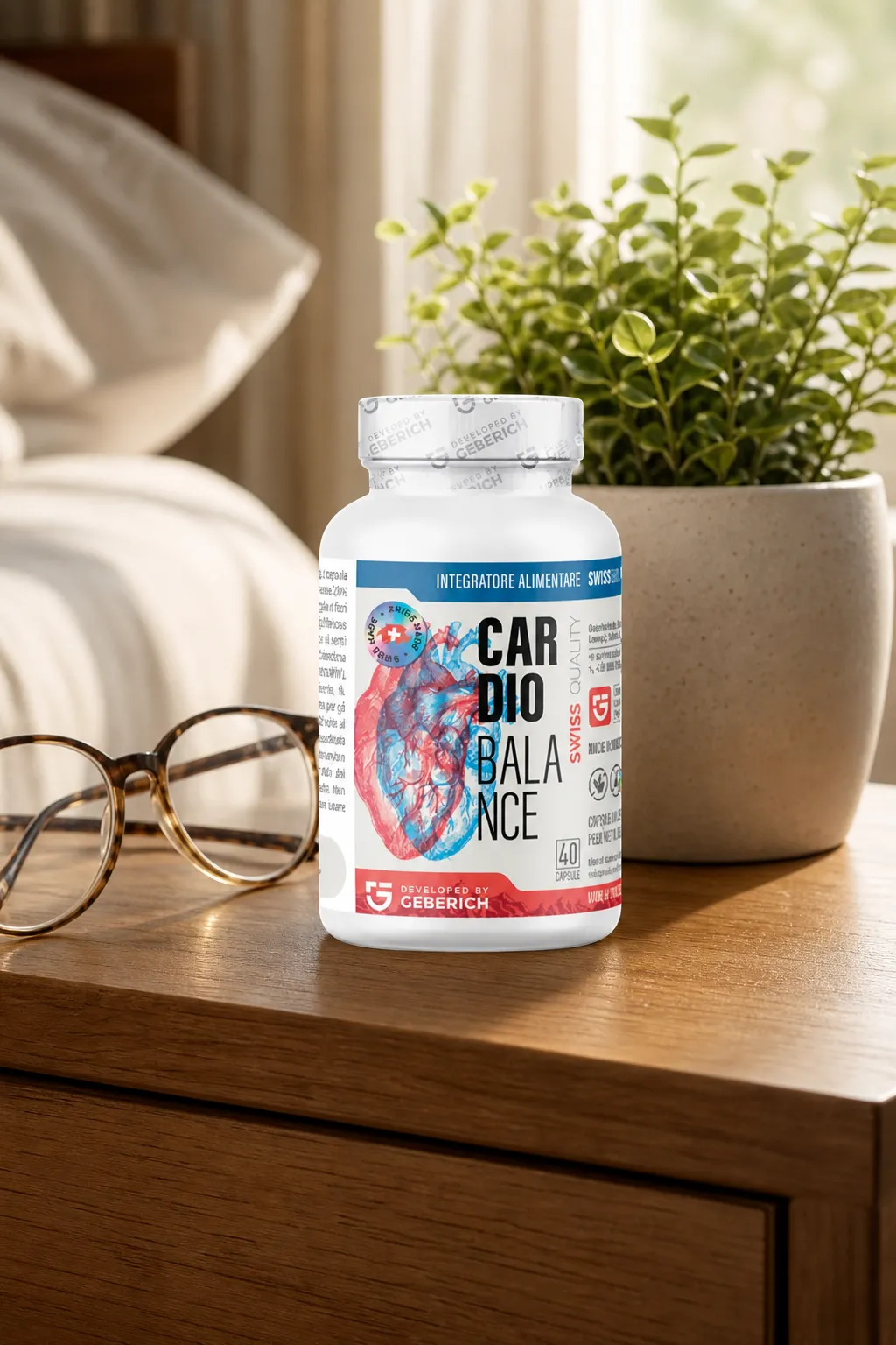 CardioBalance — Verpackung im Alltag