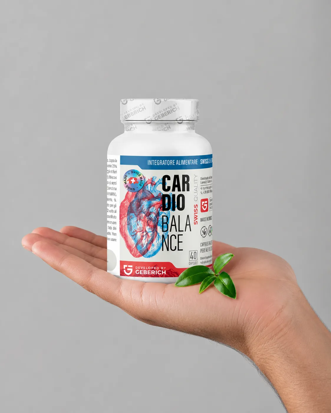 CardioBalance — Verpackung in der Hand
