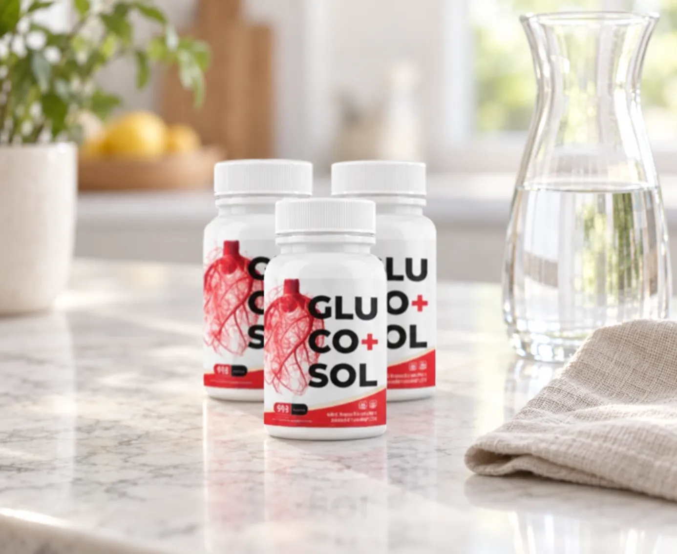 Glucosol — Verpackung im Alltag