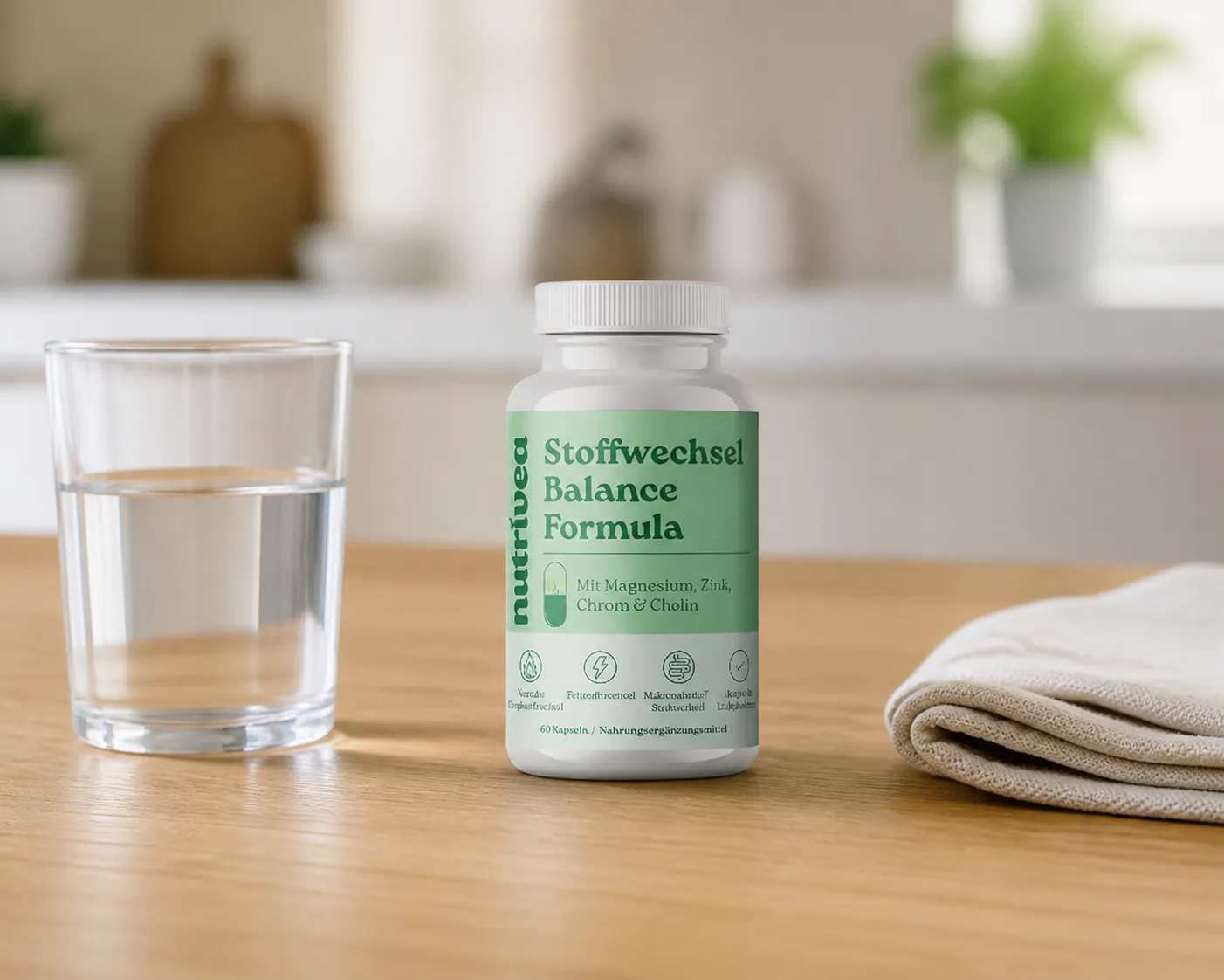 Nutrivea — Verpackung im Alltag