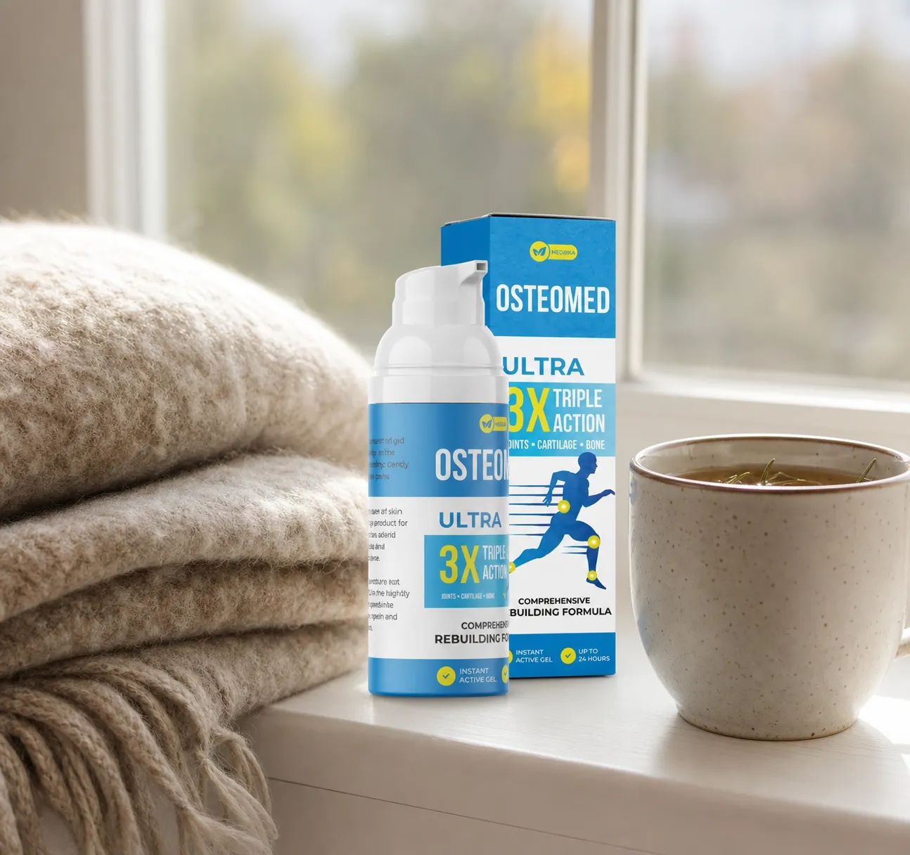Osteomed — Verpackung im Alltag