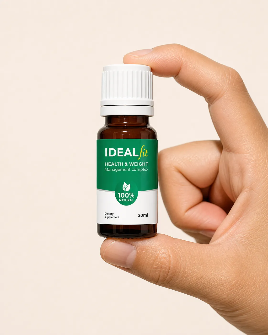 IdealFit full price + — Verpackung in der Hand