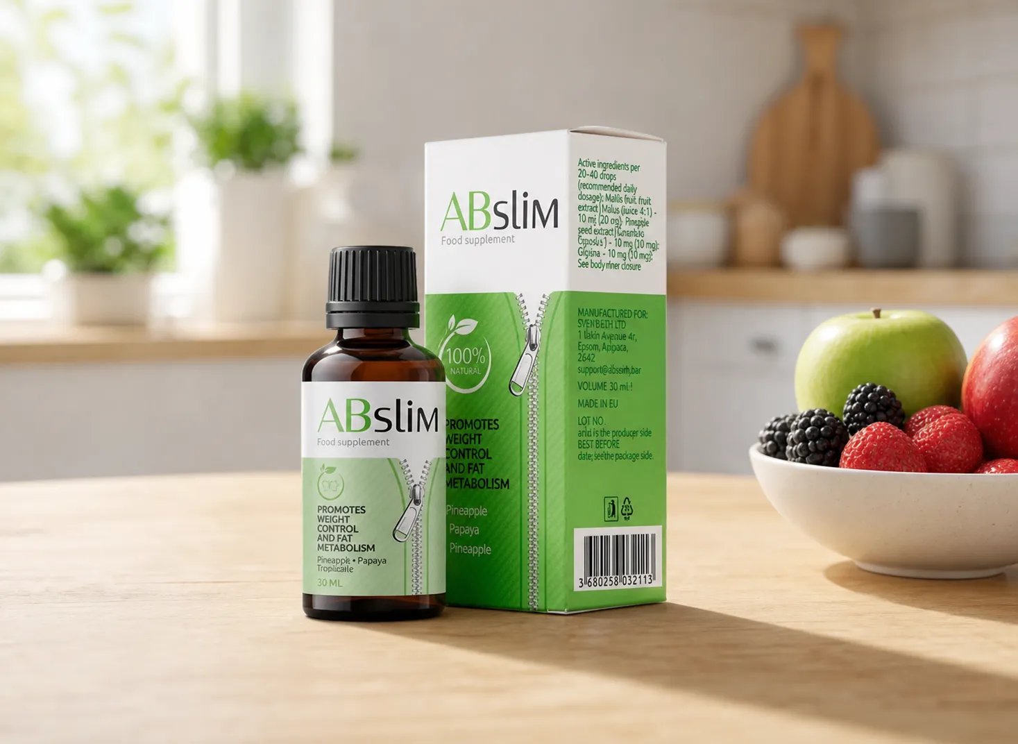 ABSlim — Verpackung im Alltag