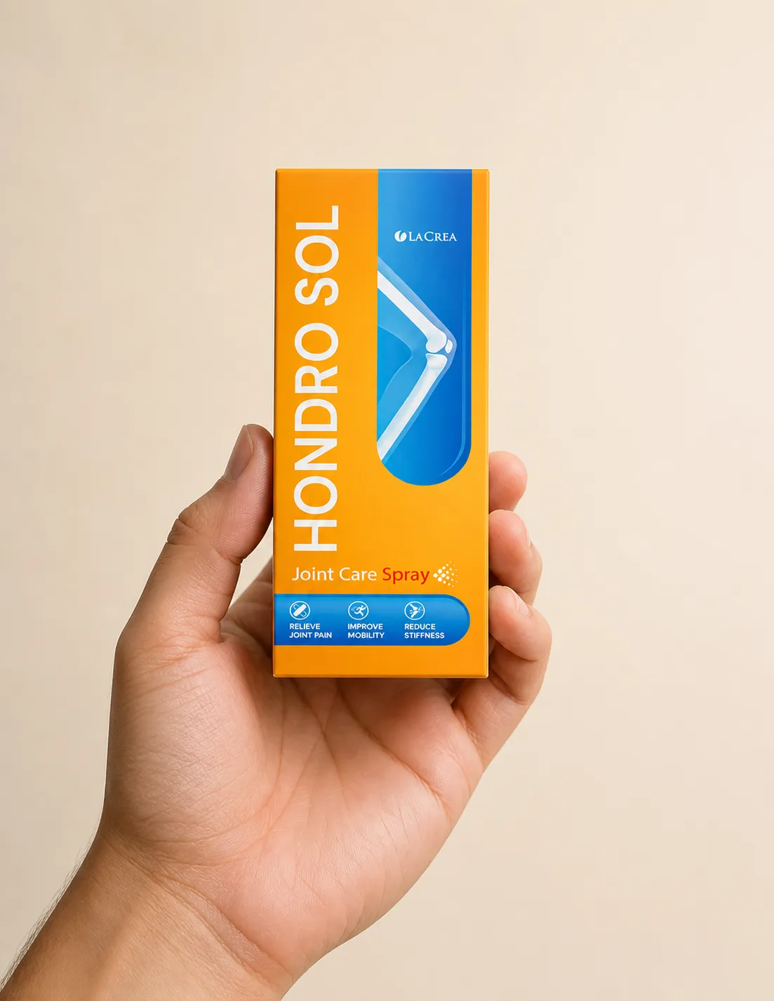 Hondro Sol — Verpackung in der Hand