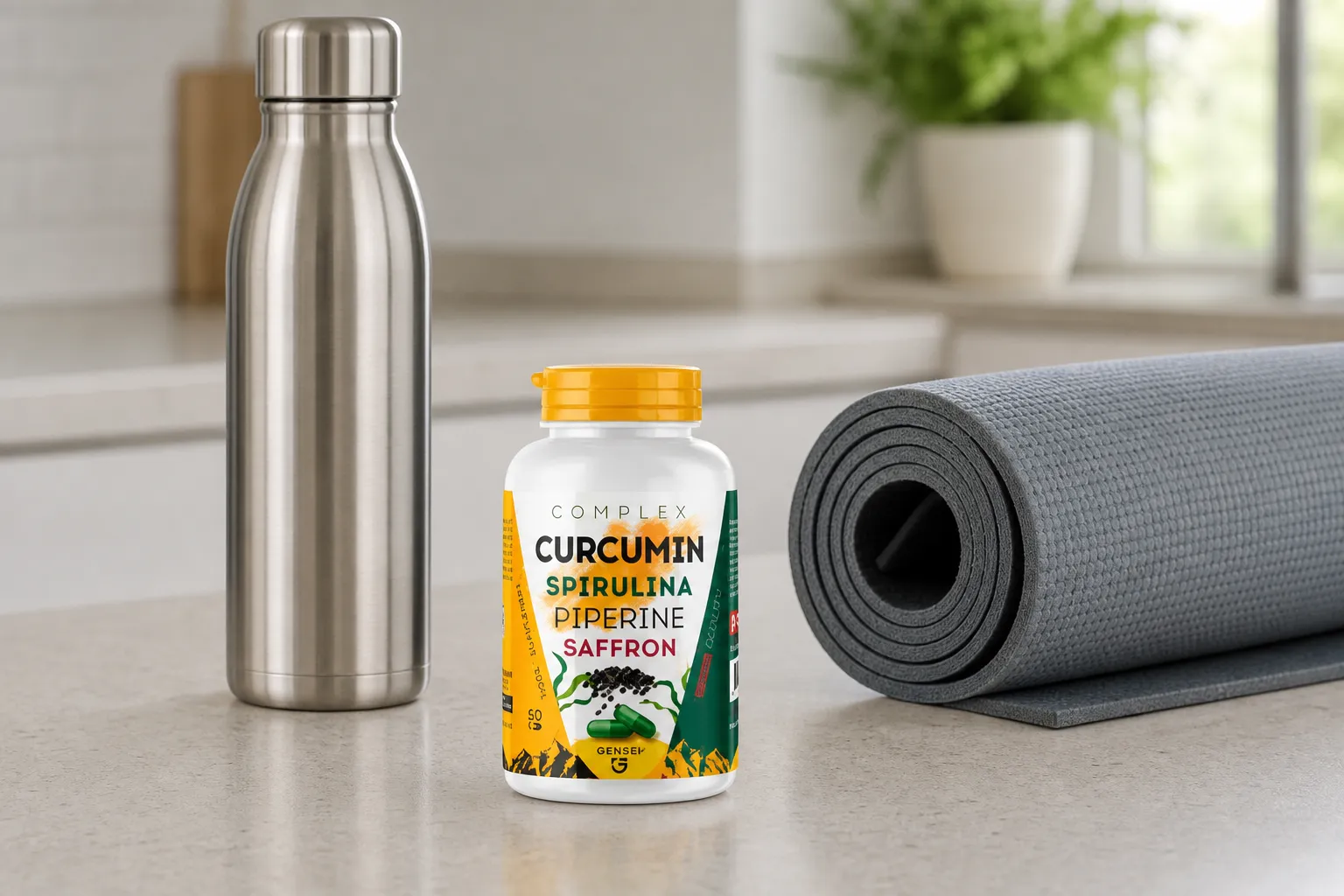 Curcuma Complex — Verpackung im Alltag