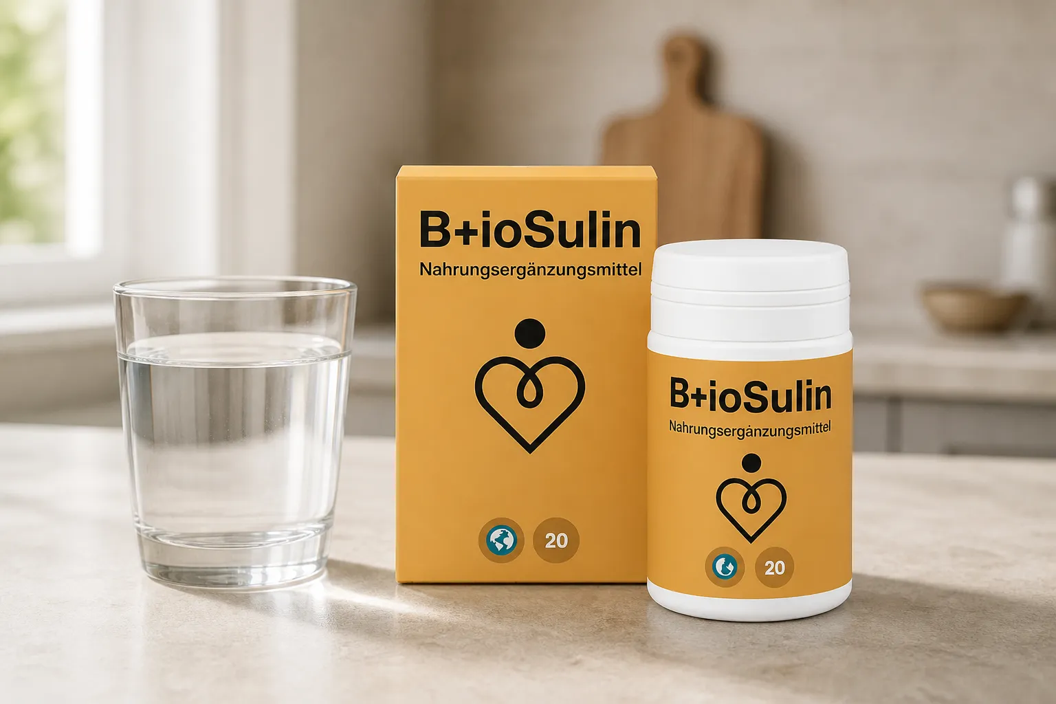Bio+Sulin — Verpackung im Alltag