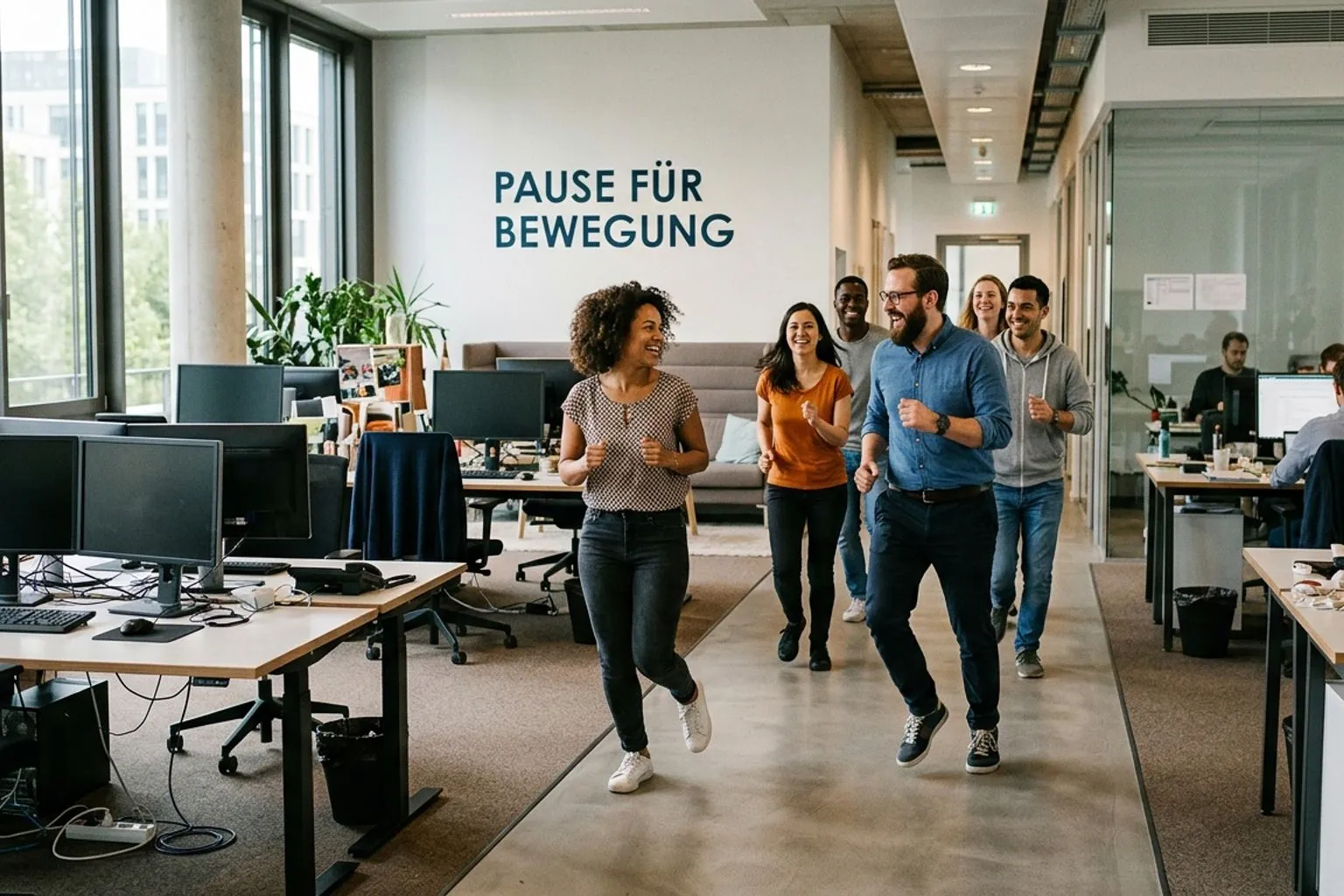 Warum stündliche Bewegungspausen die Produktivität im Büro messbar steigern